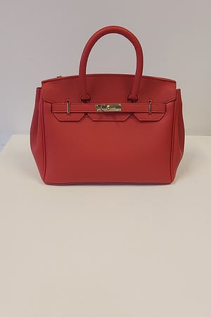 Red Bag Vegan Leather